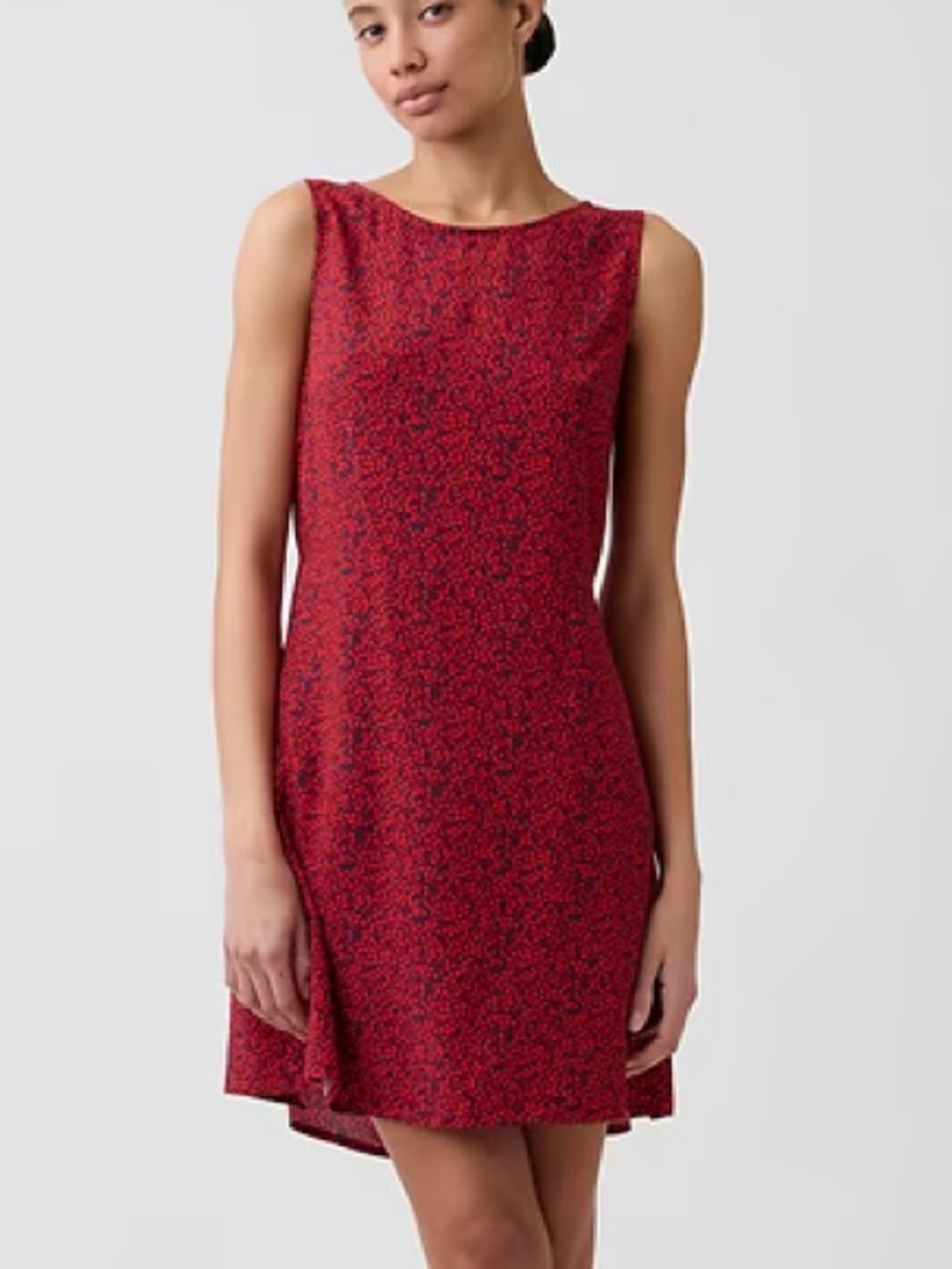 NWT GAP RED Sleeveless Shift Dress